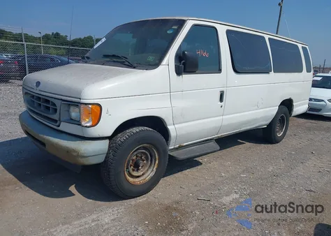 2001 Ford E-350 Super Duty Xl/Xlt z USA, uszkodzony, nr VIN 1FBSS31L01HB65101